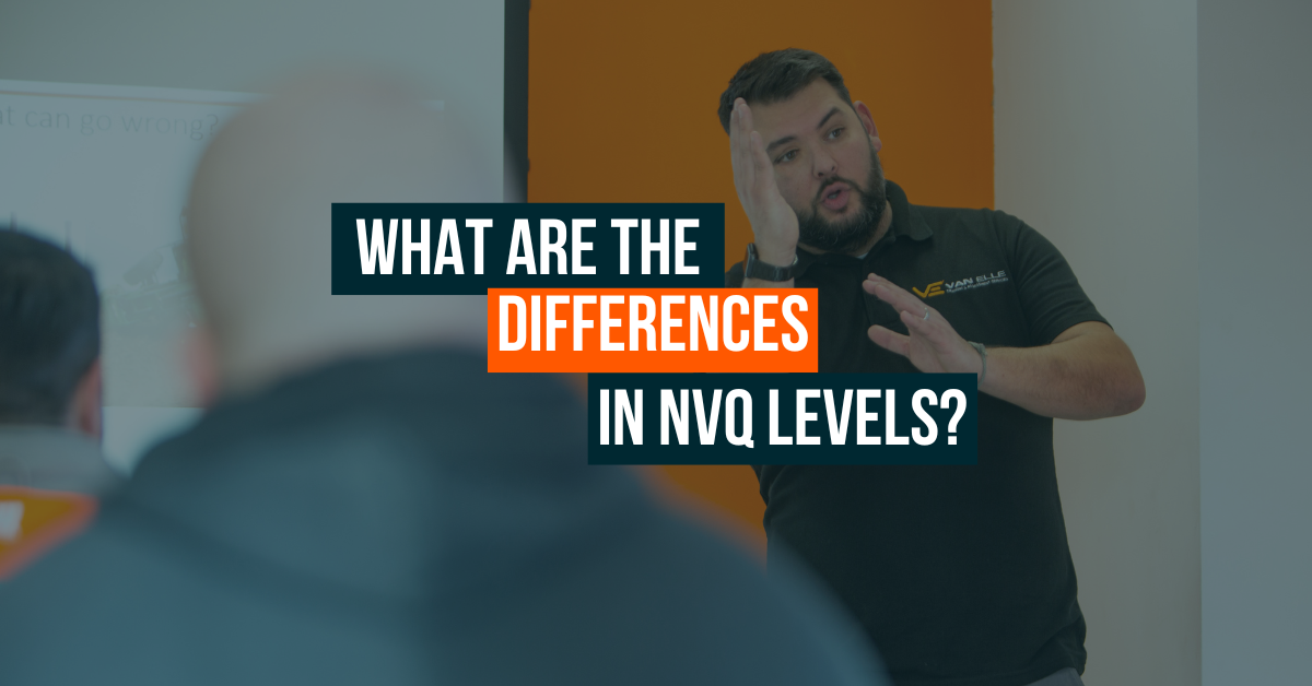 What are the differences in NVQ levels?